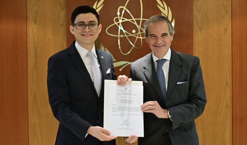 OEIA reforzará cooperación con El Salvador en energía nuclear y salud