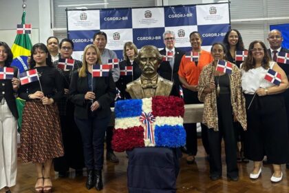 Consulado dominicano en Río honra a Juan Pablo Duarte en su natalicio