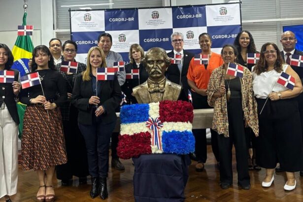 Consulado dominicano en Río honra a Juan Pablo Duarte en su natalicio