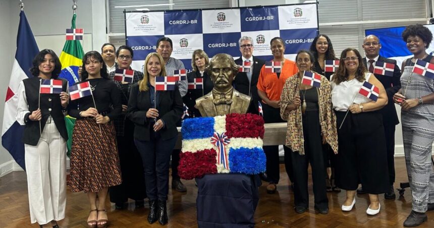 Consulado dominicano en Río honra a Juan Pablo Duarte en su natalicio